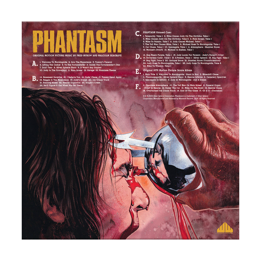 Phantasmaclasm 3枚 Phantasm – Waxwork Records