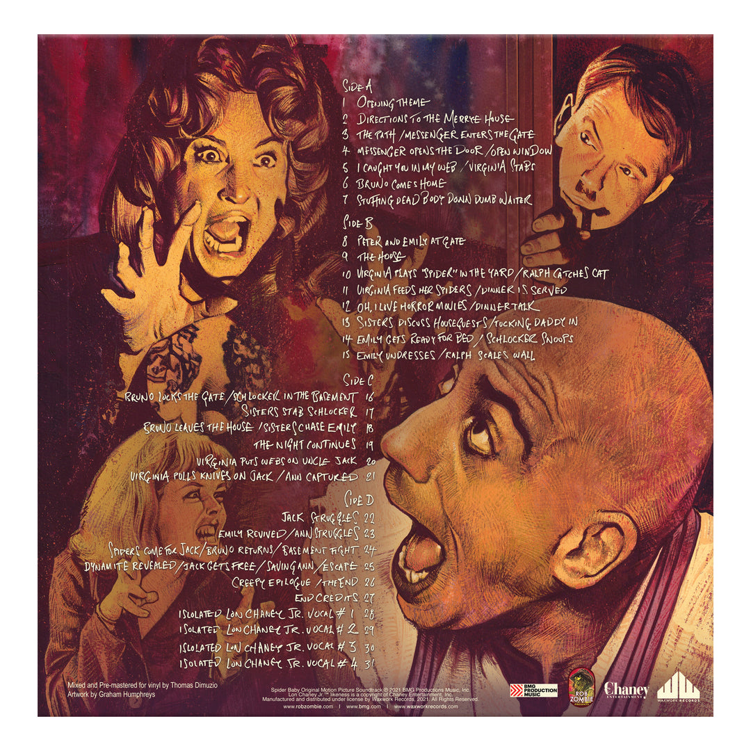 Rob Zombie Presents Spider Baby – Waxwork Records
