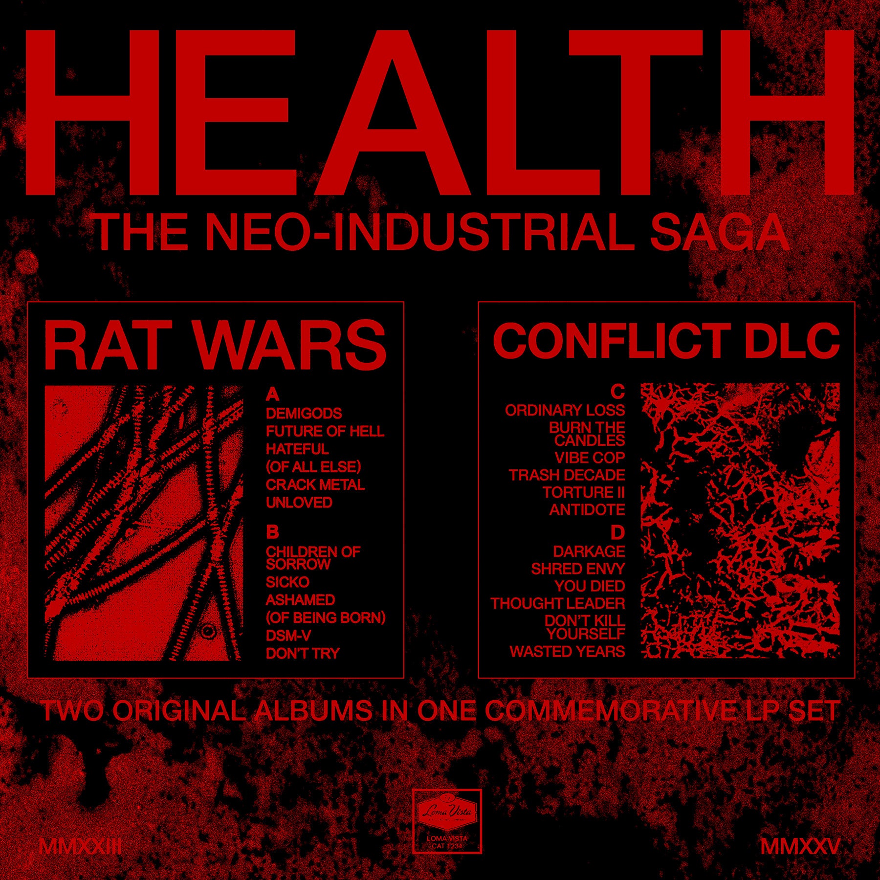 HEALTH - NEO-INDUSTRIAL SAGA LIMITED EDITION – Waxwork Records