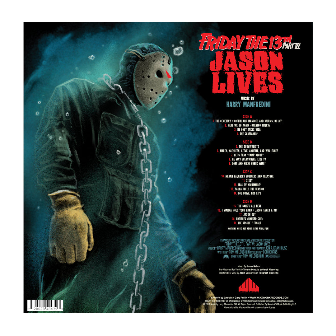 Friday the 13th soundtrack store vinyl