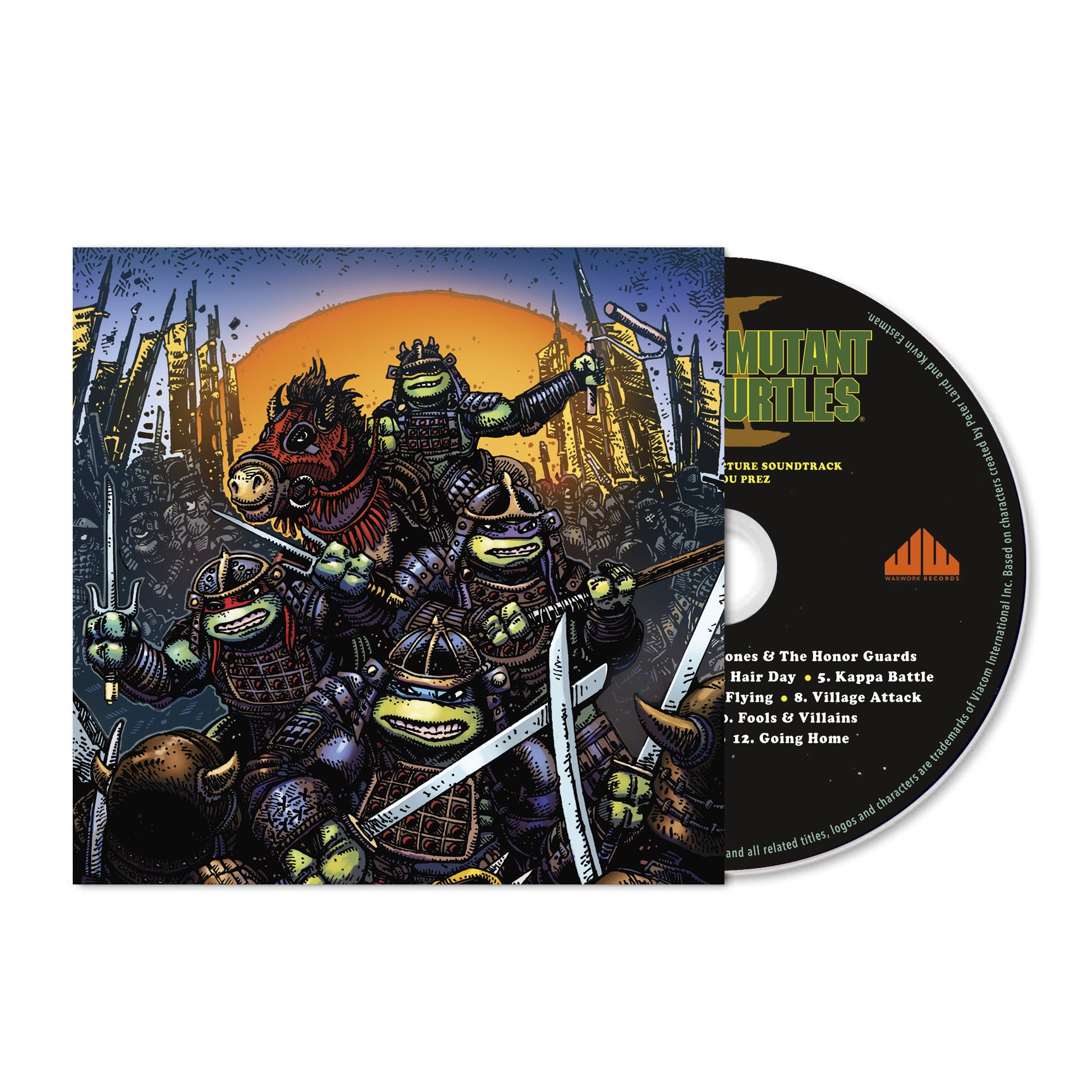 dikte Dapper Ampère Teenage Mutant Ninja Turtles Part III - CD – Waxwork Records