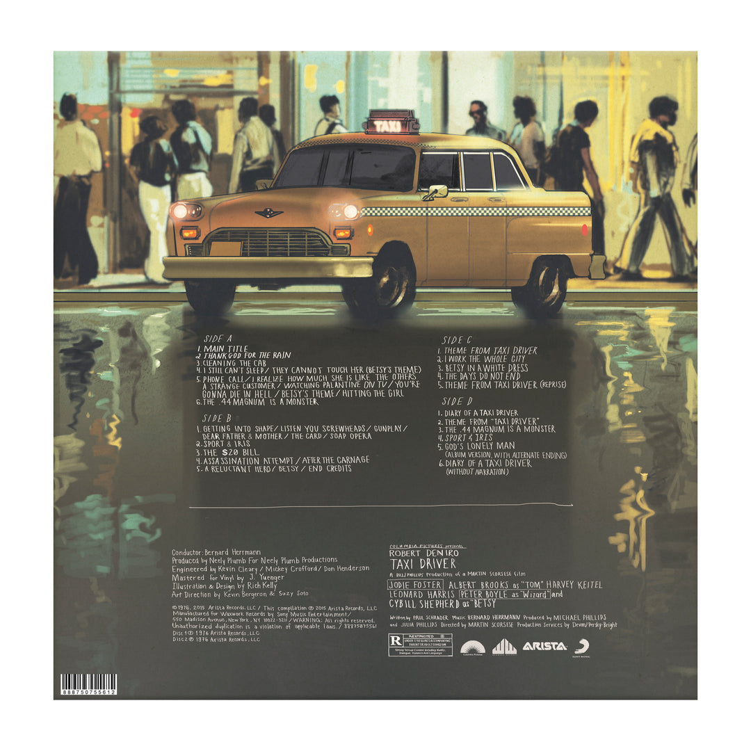 Taxi Driver – Waxwork Records, image size:1080x1080