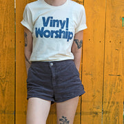 Vinyl Worship T-shirt (Natural)